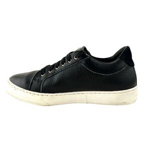 Sarah Flint Perfect Sneaker Black Leather Lace Up Shoes Sneakers